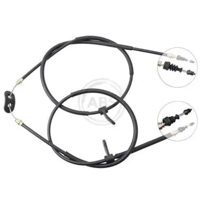Marca Reconocida Cable de accionamiento, freno de estacionamiento A.B.S. K10045
